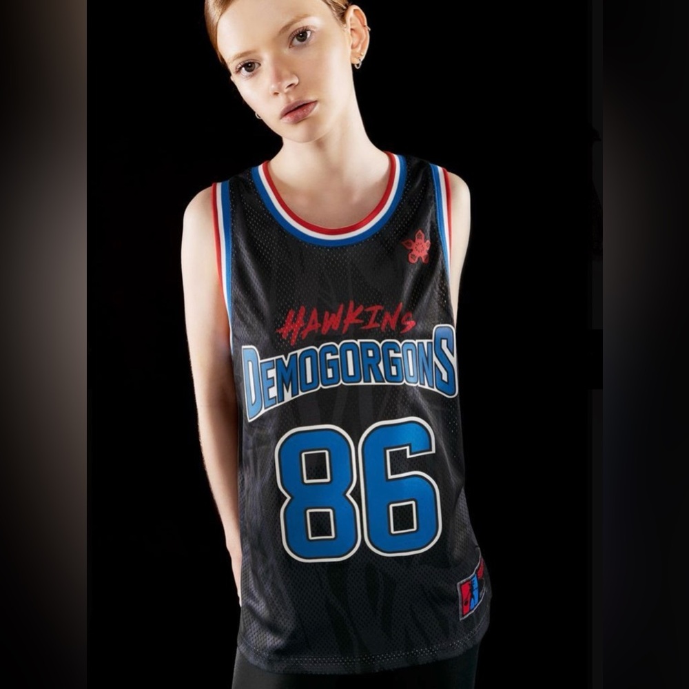 Blackmilk X Stranger Things: Hawkins Demogorgon Basketball Tank